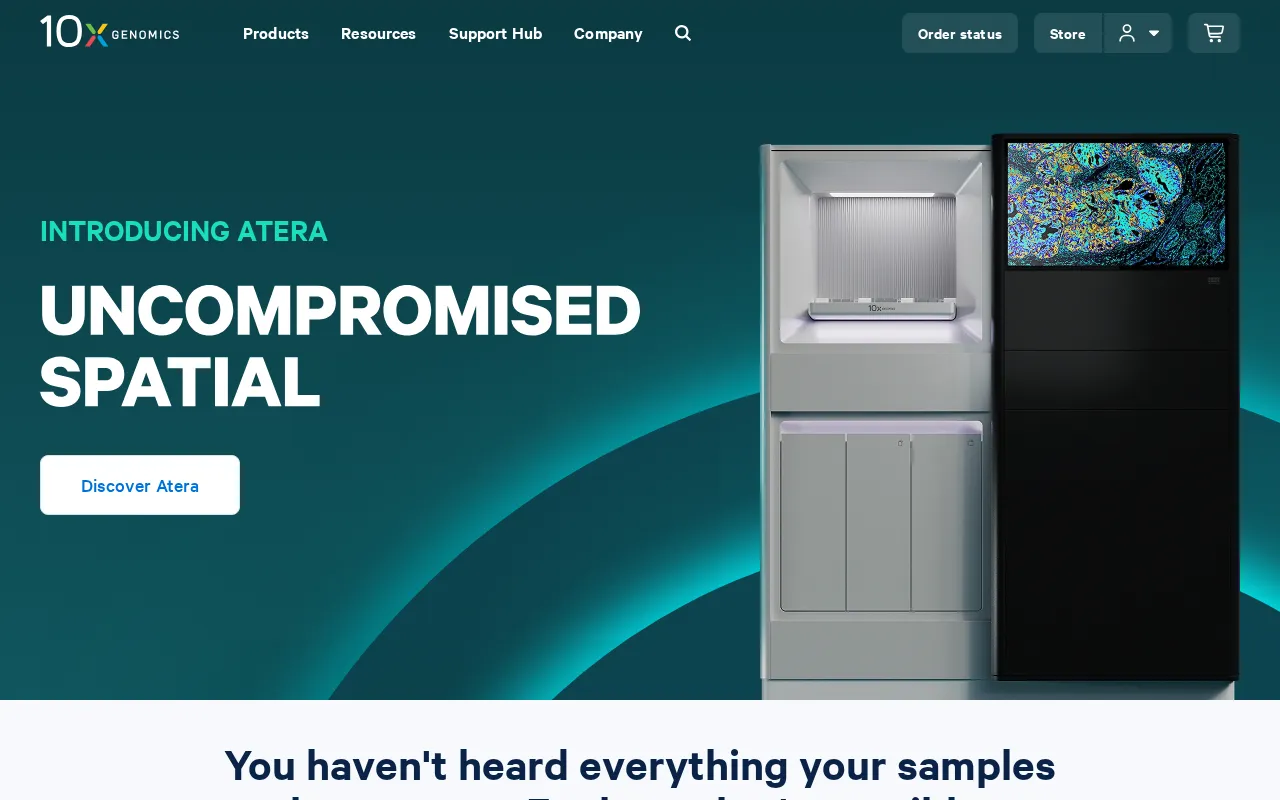 10x Genomics — preview screenshot