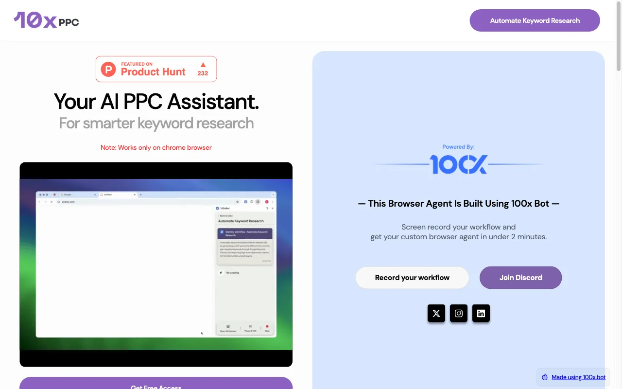 10X PPC — preview screenshot