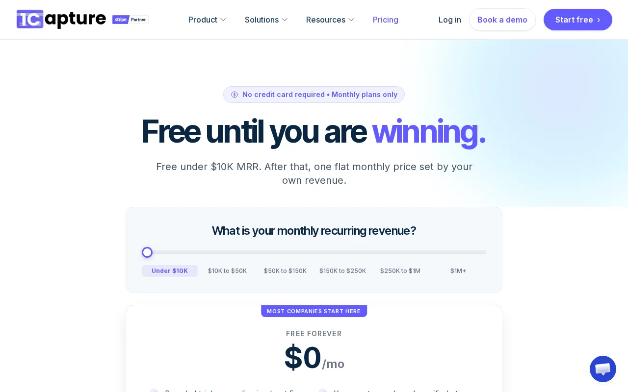 1Capture — pricing page