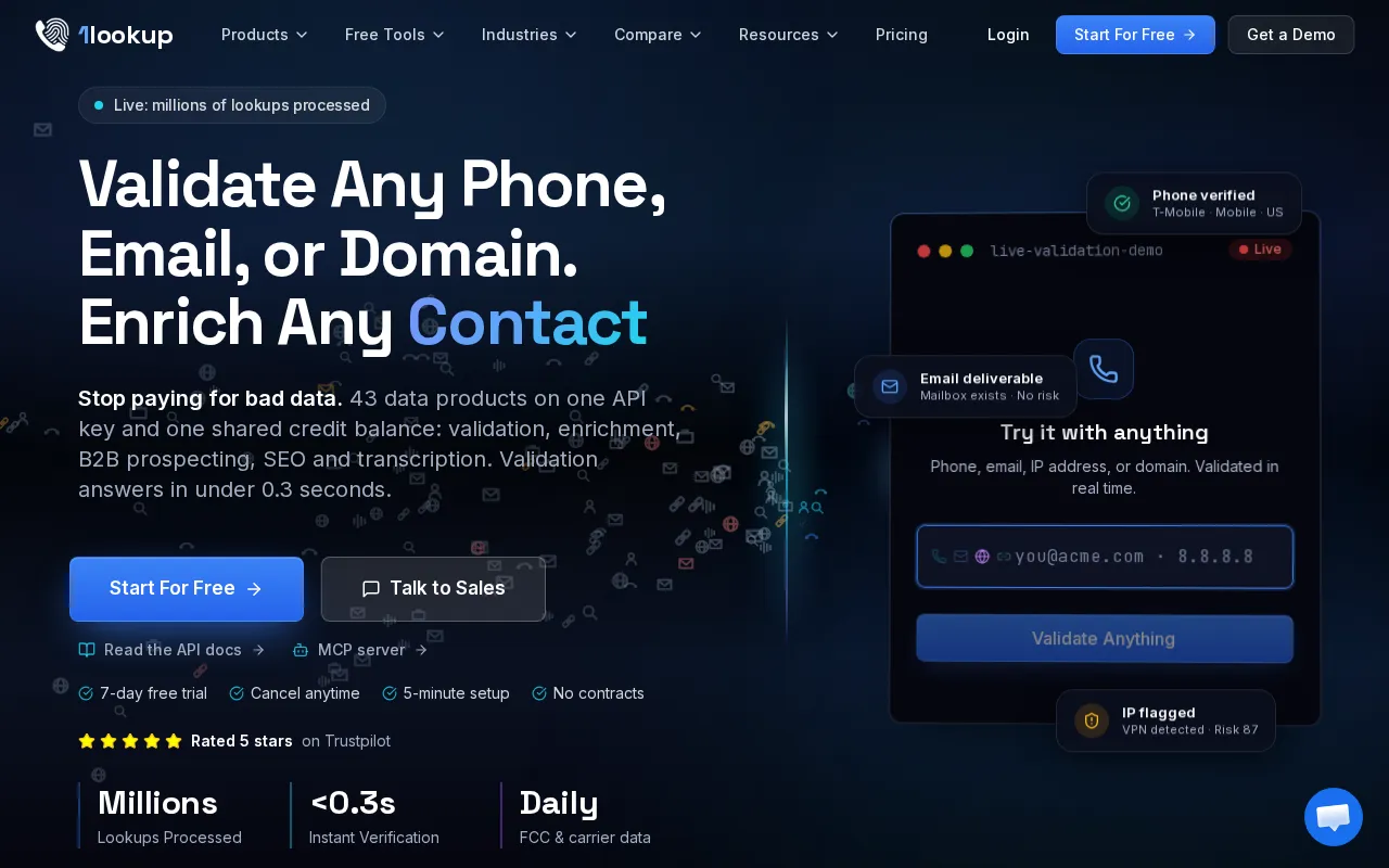 1Lookup — preview screenshot