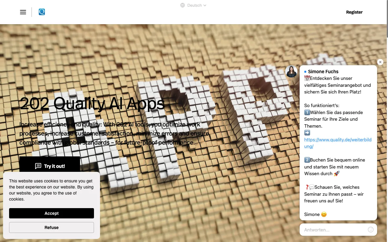 202 QUALITY APPS — preview screenshot