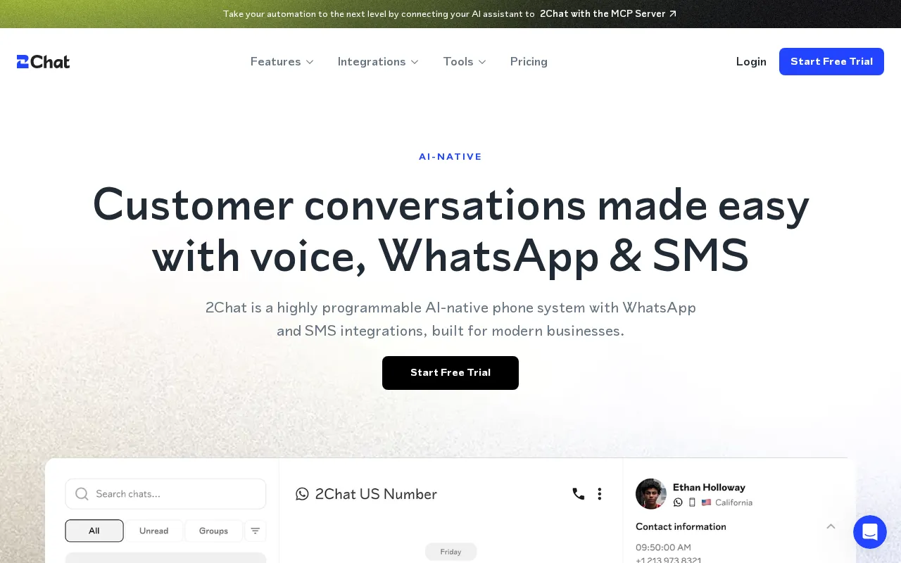 2Chat — preview screenshot