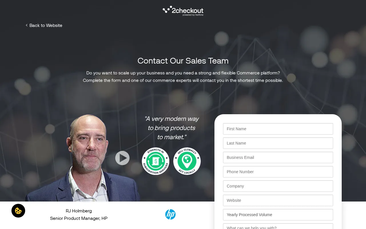 2Checkout — pricing page