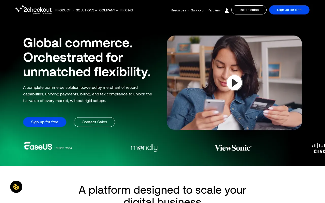 2Checkout — preview screenshot