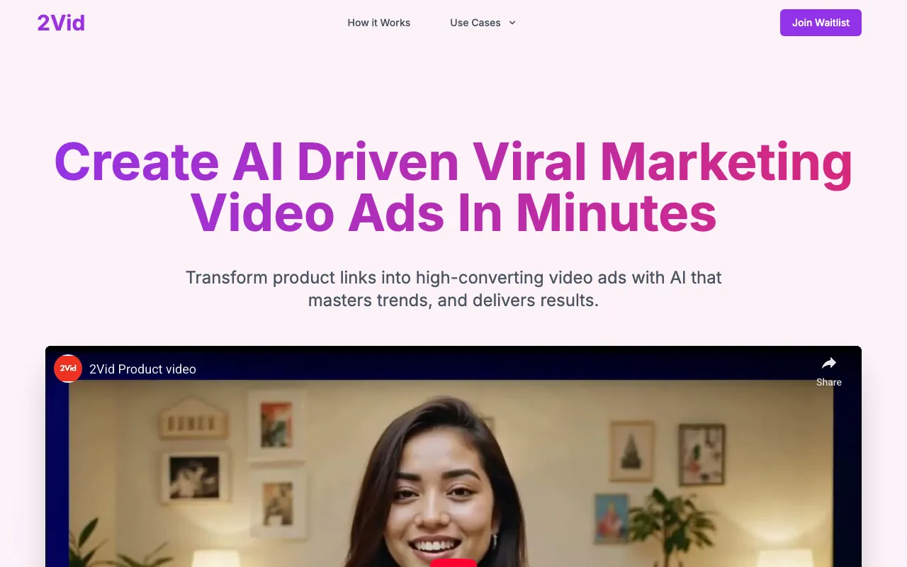 2Vid — preview screenshot