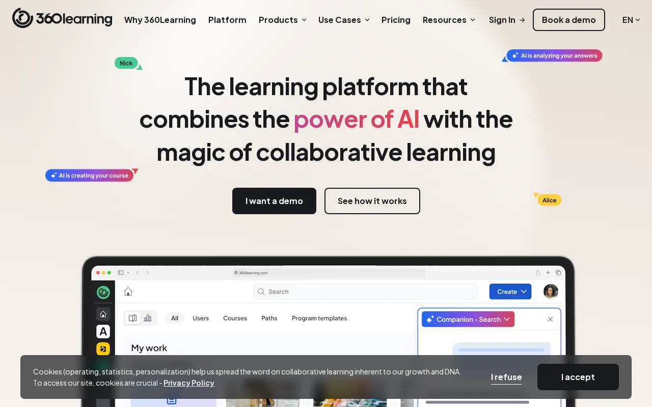 360Learning — preview screenshot