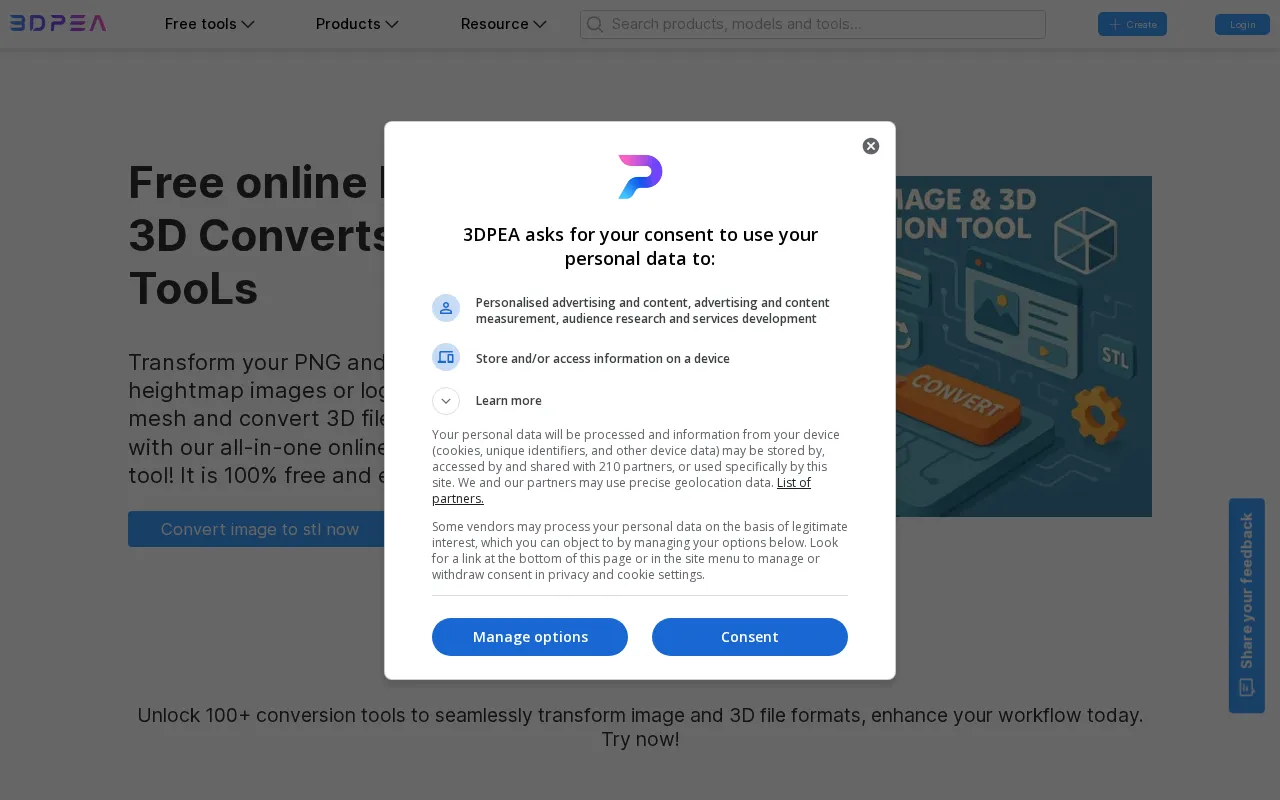 3DPEA — preview screenshot