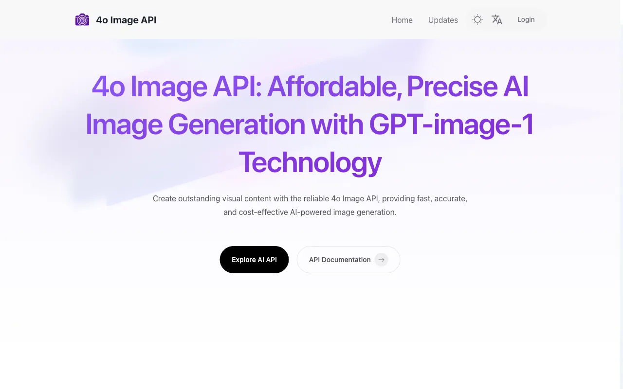 4oImageAPI.io — preview screenshot