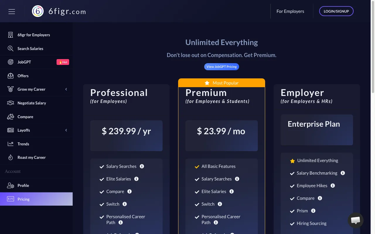 6figr.com — pricing page