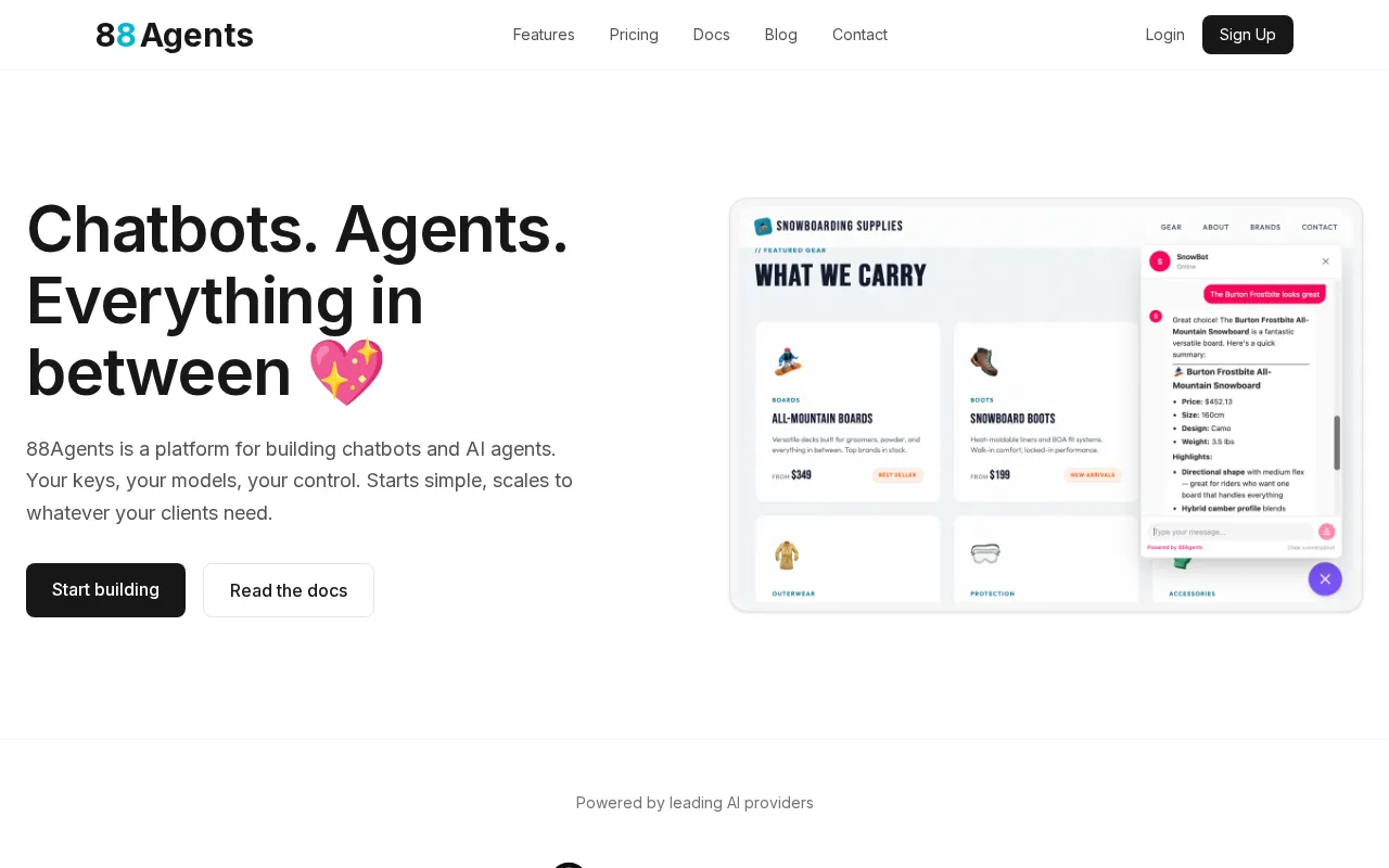 88Agents — preview screenshot