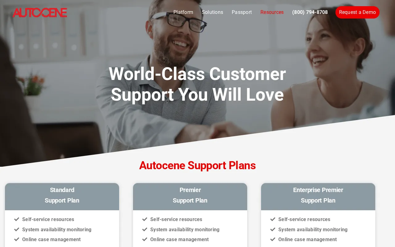 Autocene — pricing page