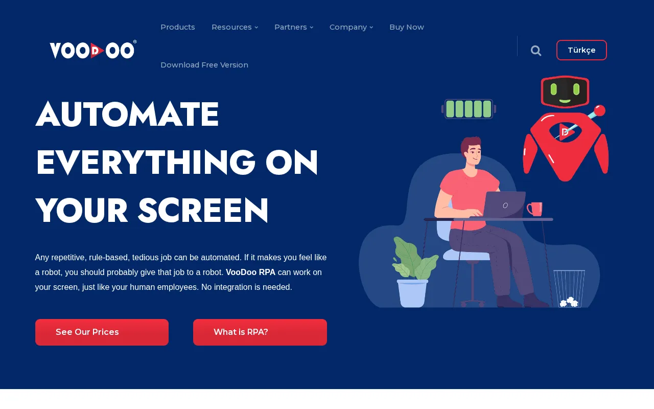 VooDoo RPA — preview screenshot