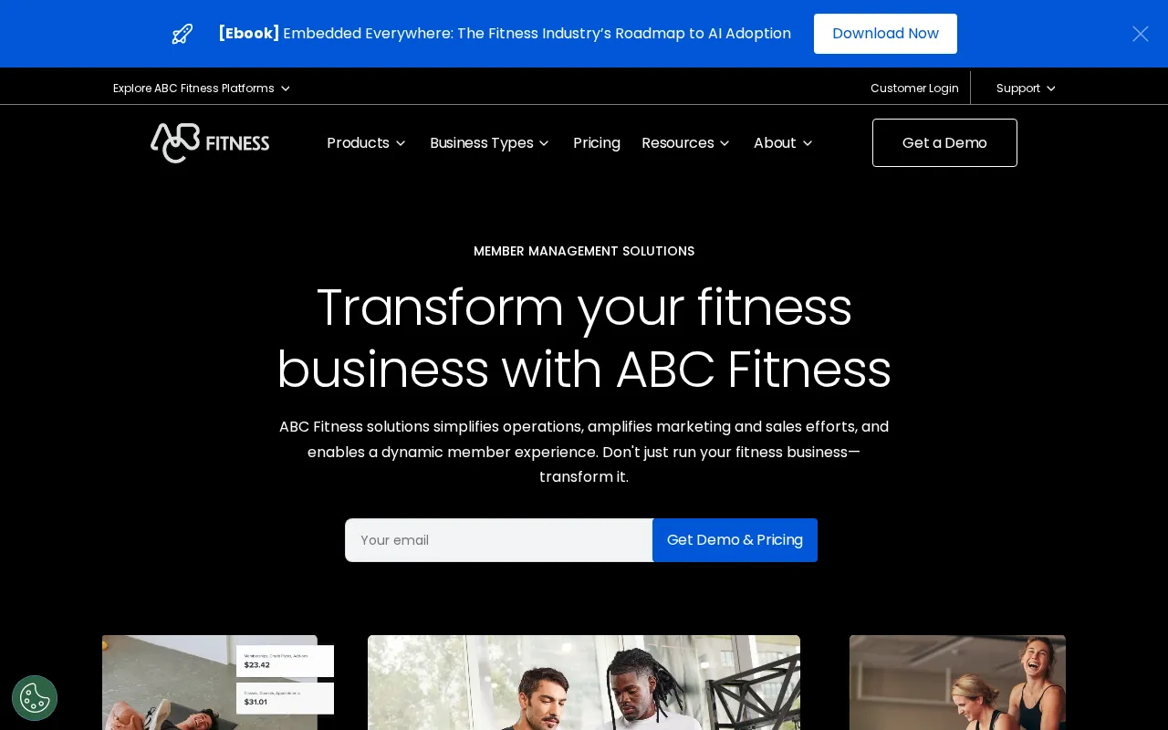 ABC Fitness — preview screenshot