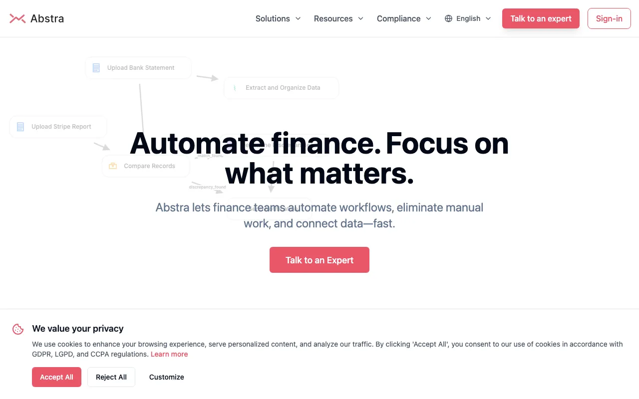 Abstra Workflows — preview screenshot