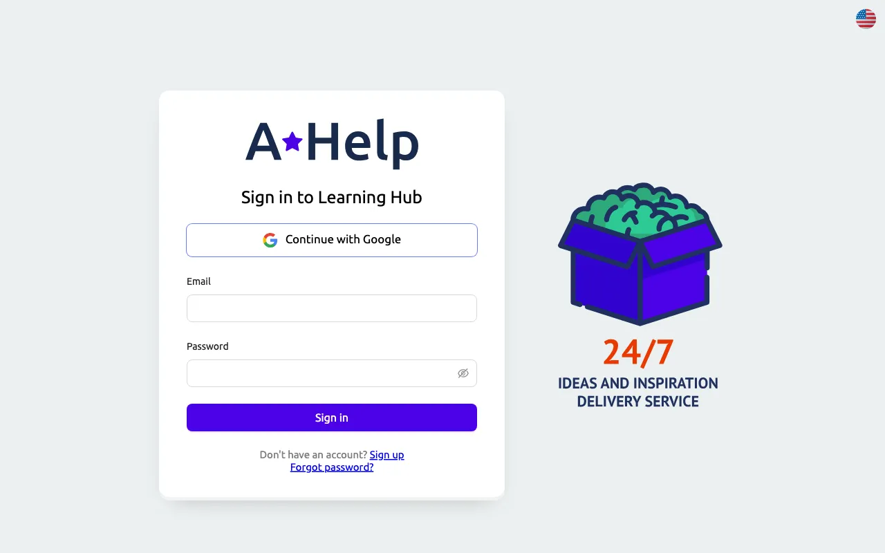 LearningHub | AHelp — preview screenshot