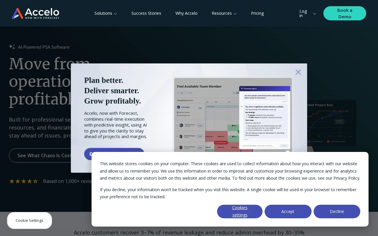 Accelo — preview screenshot