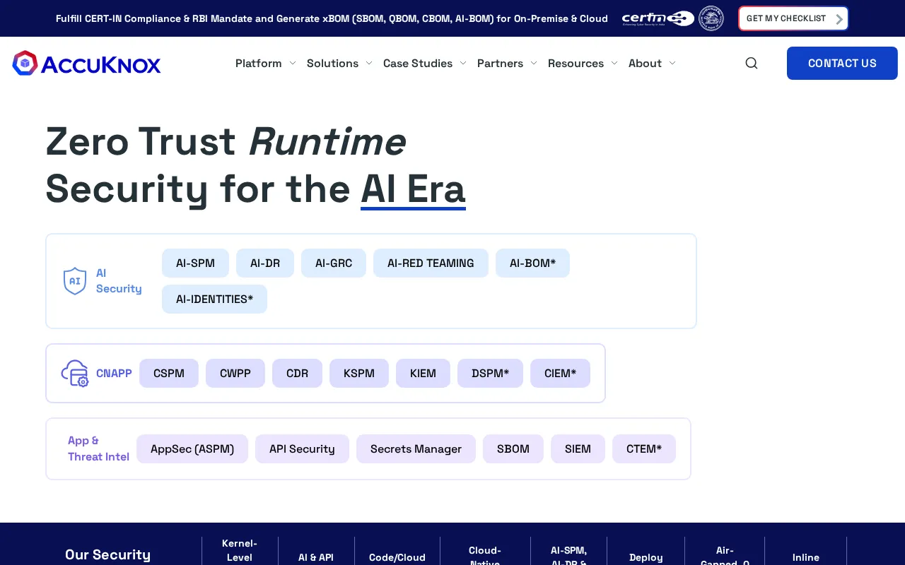 Accuknox — preview screenshot