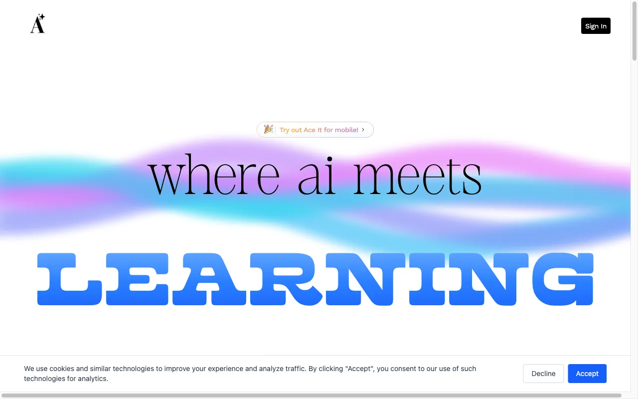 Ace It — preview screenshot