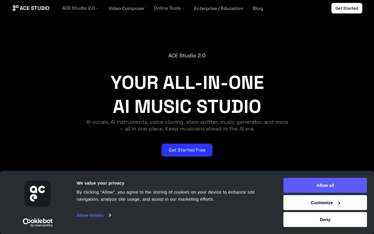 ACE Studio — preview screenshot