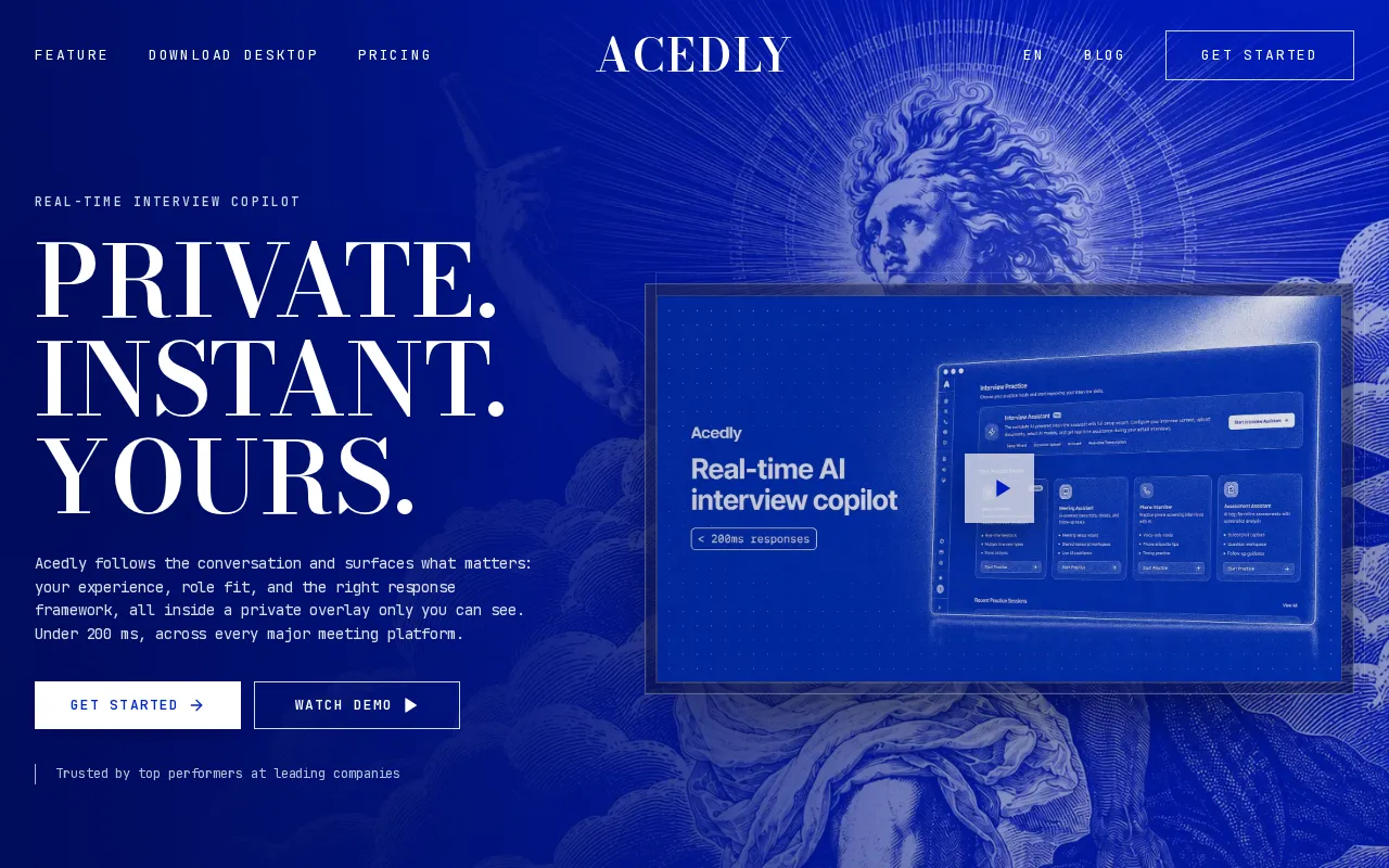 Acedly AI — preview screenshot