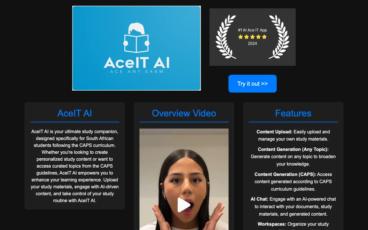 AceIT AI — preview screenshot