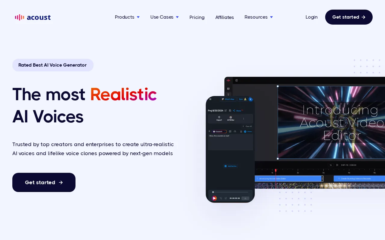 Acoust — preview screenshot