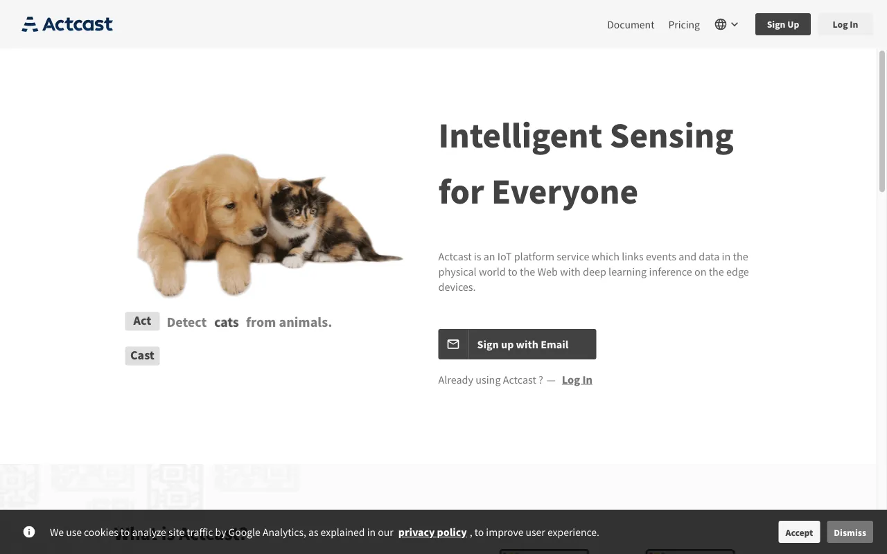 actcast.io — preview screenshot