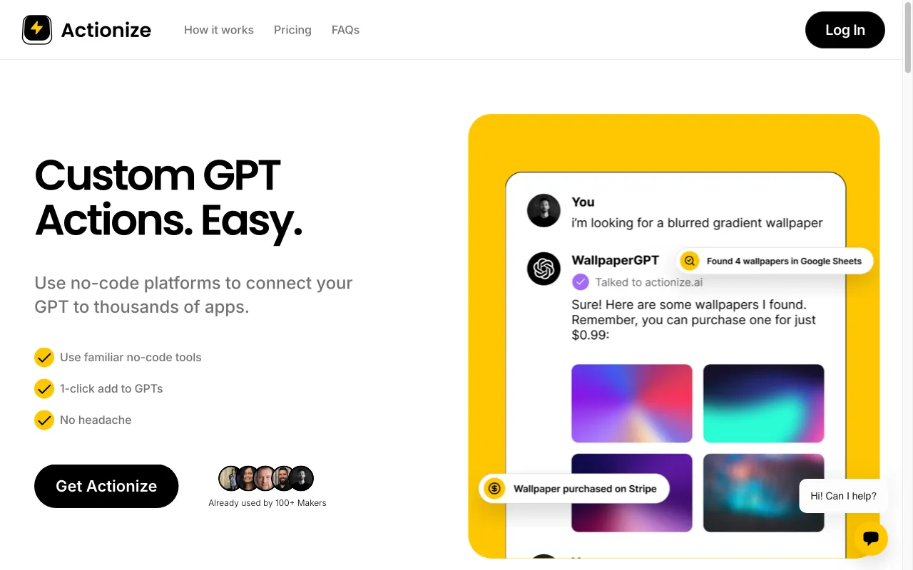 Actionize AI — preview screenshot