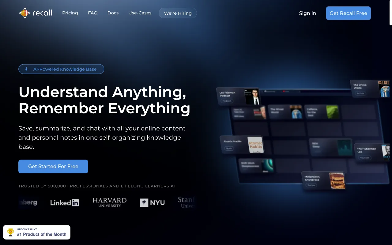 Active Recall — preview screenshot