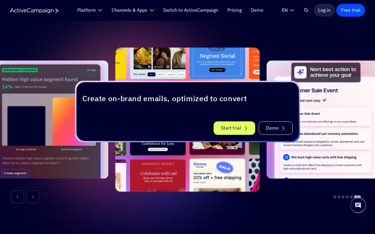 ActiveCampaign AI — preview screenshot