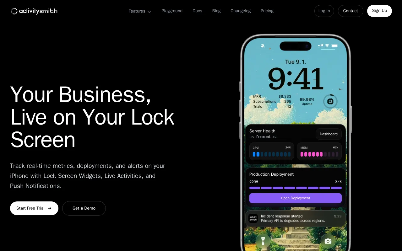 Activitysmith — preview screenshot