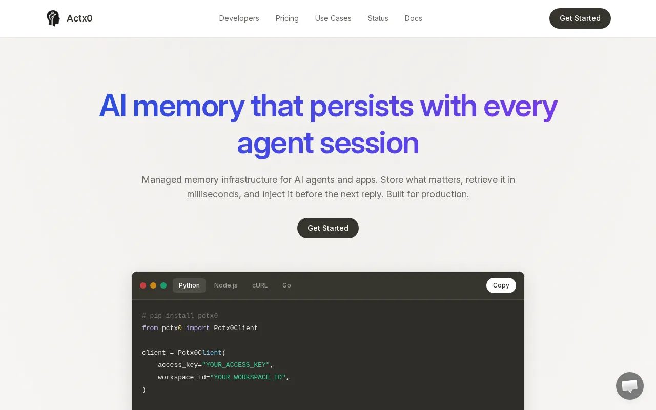 Actx0 — preview screenshot