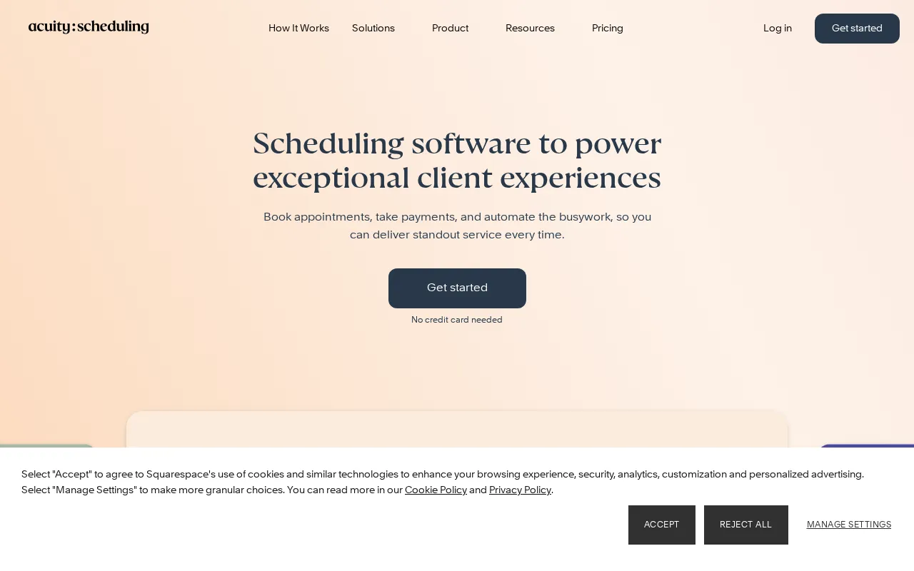 Acuity Scheduling — preview screenshot
