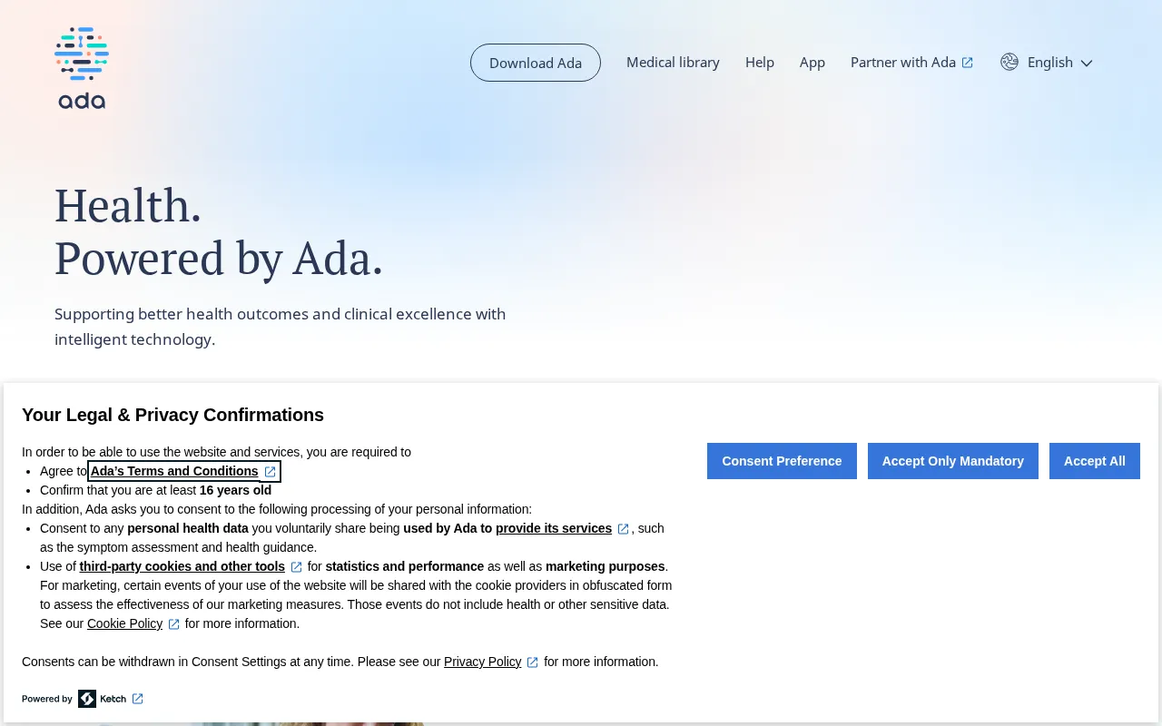 Ada Health — preview screenshot