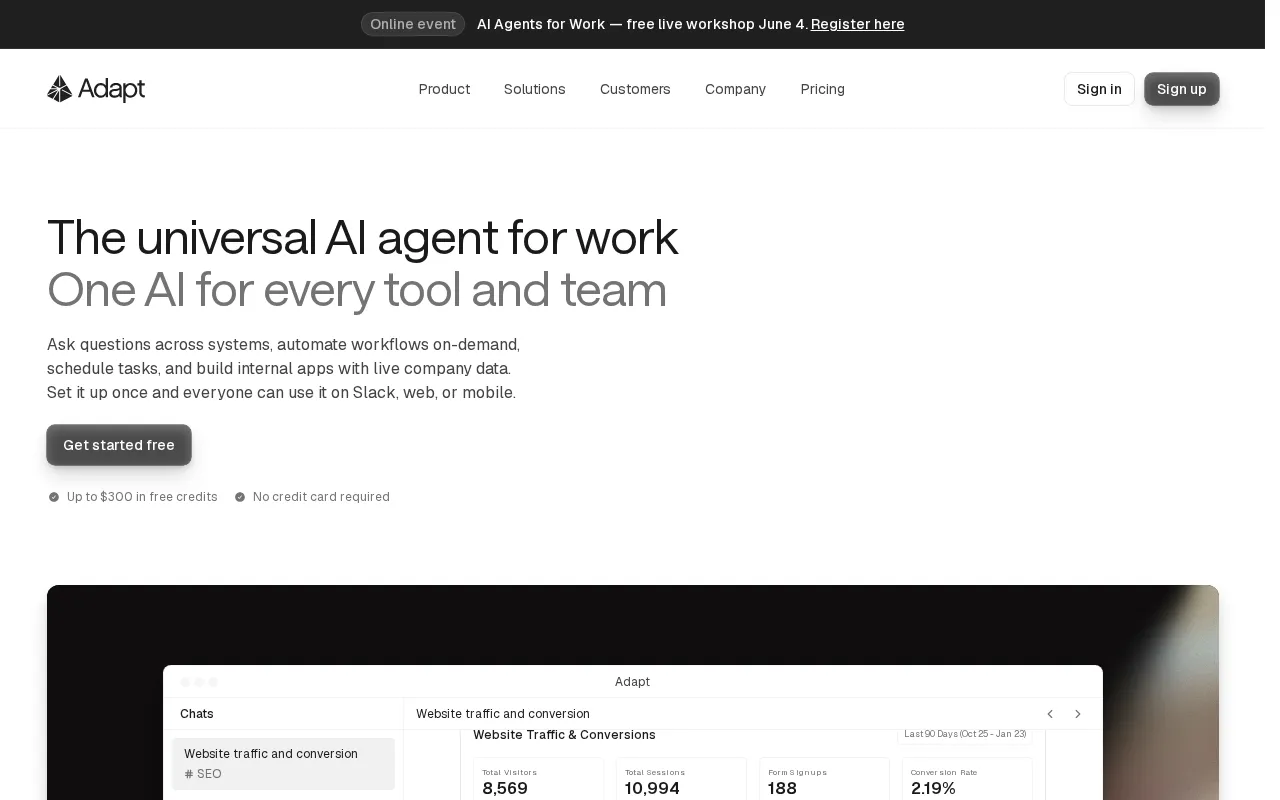 Adapt — preview screenshot