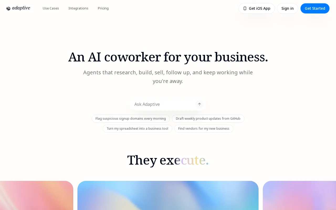 Adaptive AI — preview screenshot