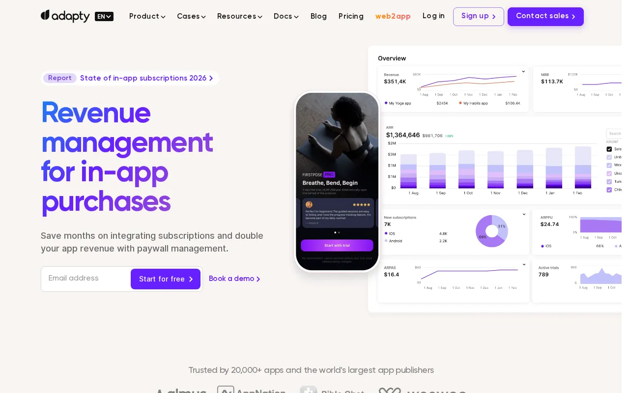 Adapty — preview screenshot
