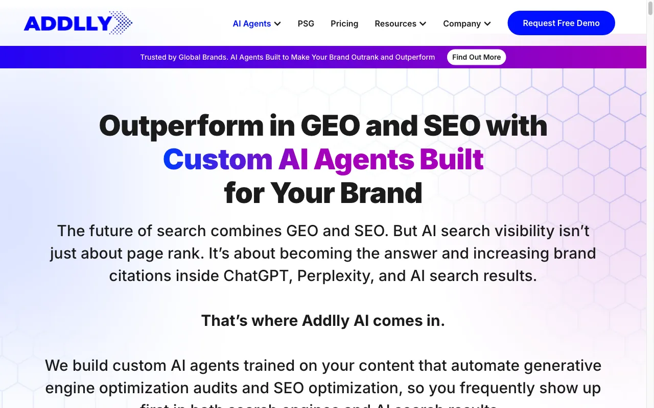 Addlly AI — preview screenshot