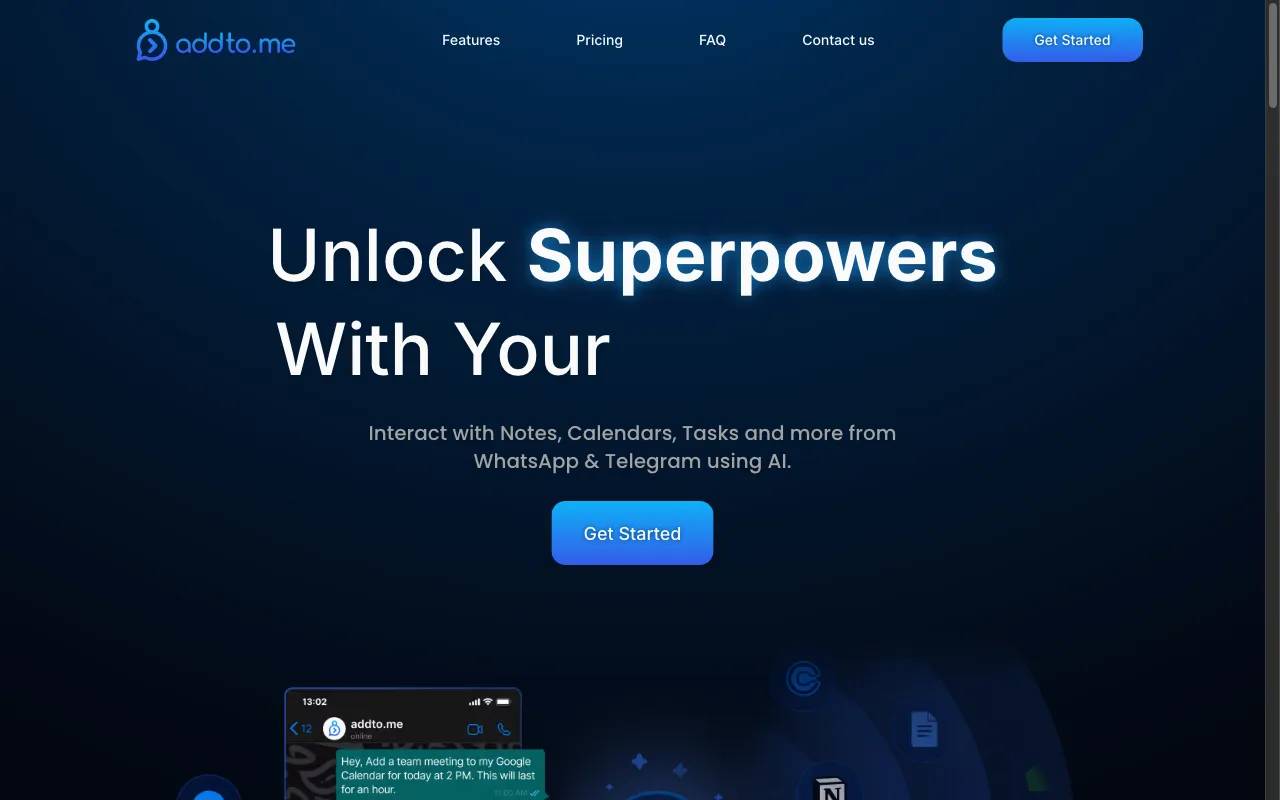 addto.me — preview screenshot
