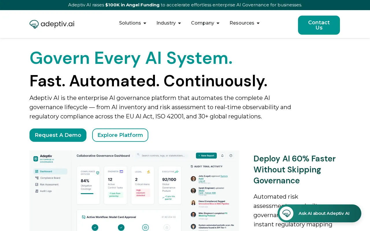 Adeptiv AI — preview screenshot