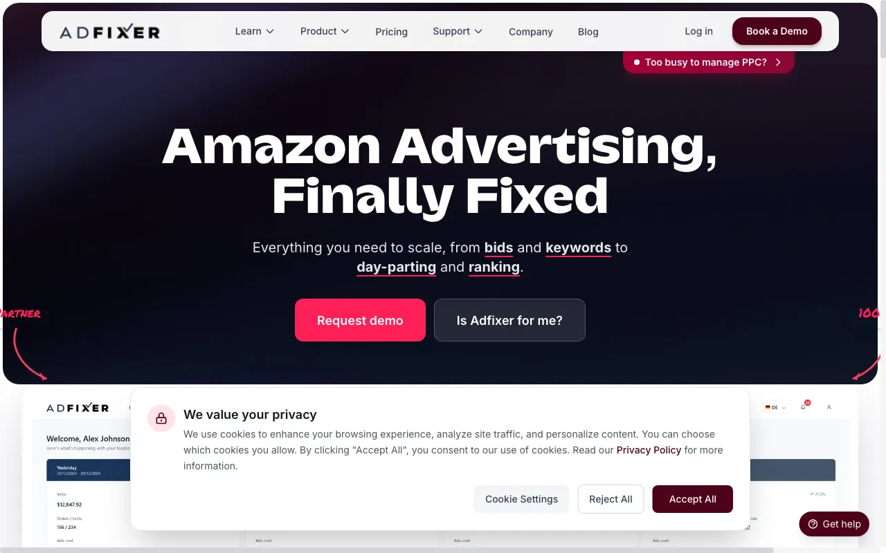 ADfixer — preview screenshot