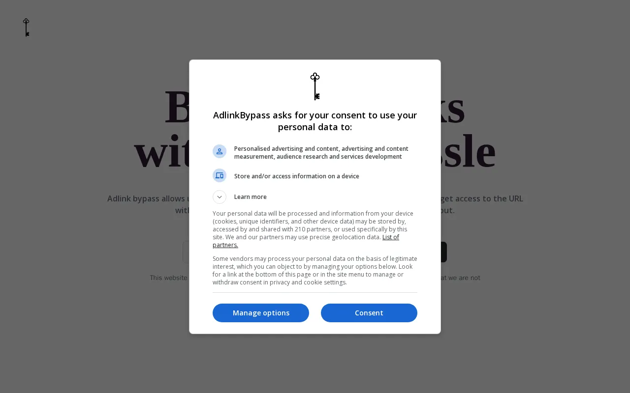 AdlinkBypass — preview screenshot