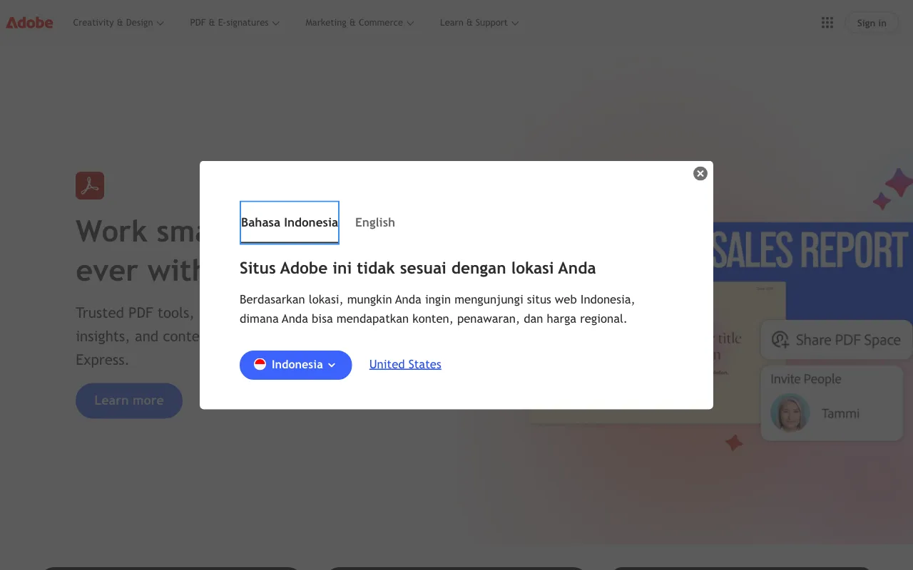 Adobe Podcast — preview screenshot