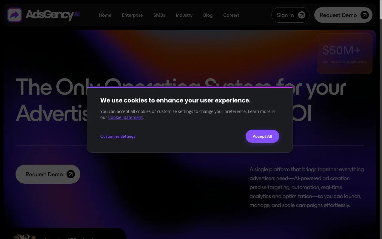 AdsGency AI MVP — preview screenshot