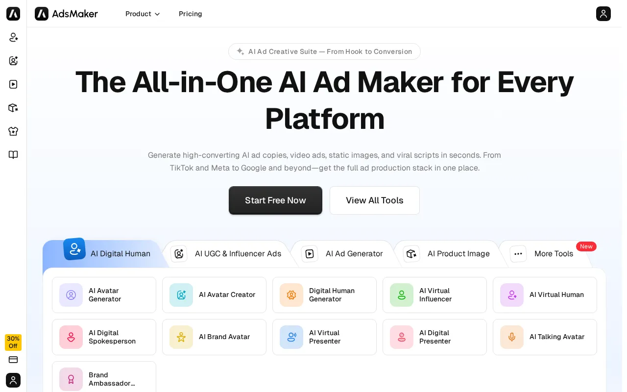 AdsMaker.ai — preview screenshot