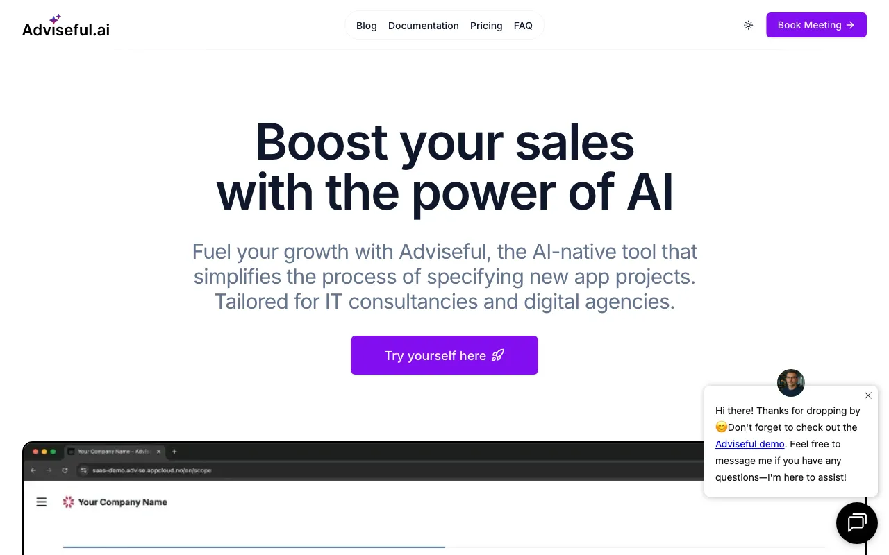 Adviseful — preview screenshot