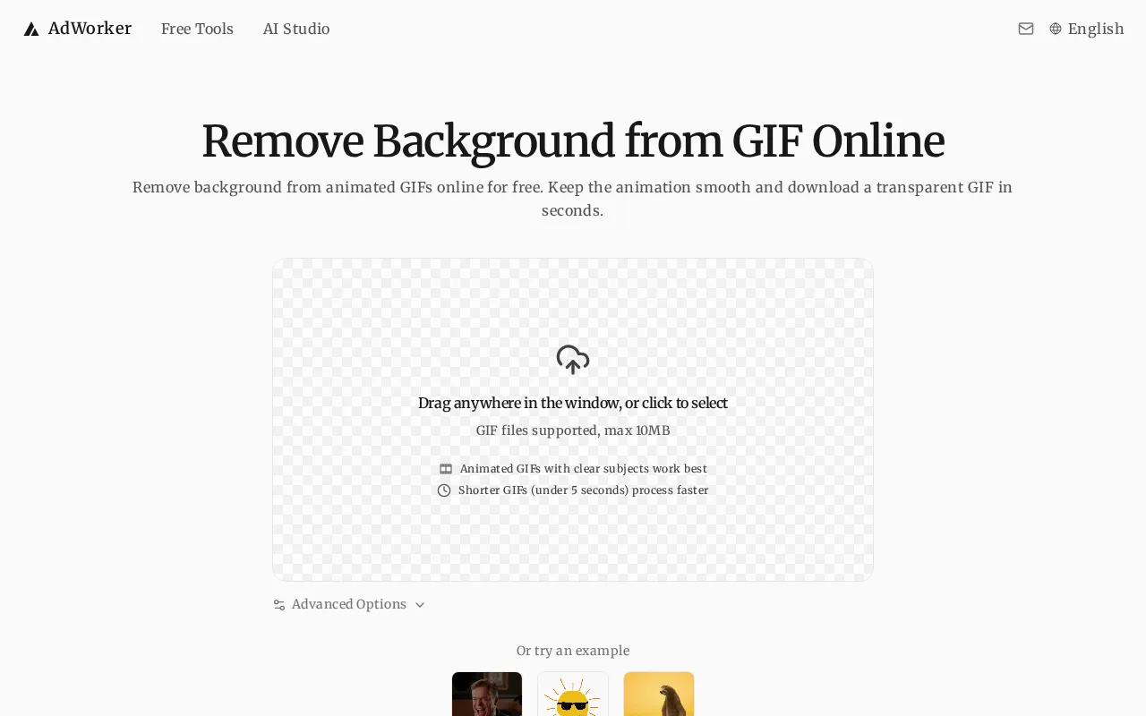 AdWorker — preview screenshot