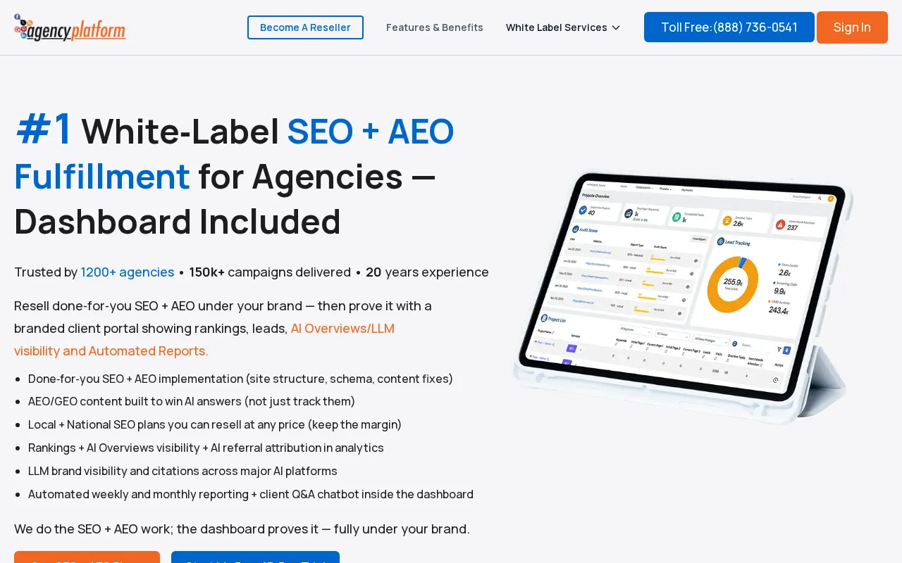 AgencyPlatform — preview screenshot