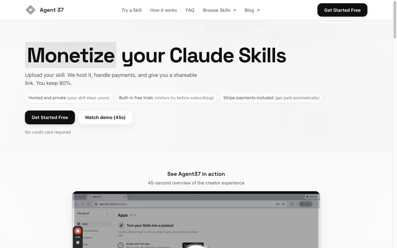 Agent 37 — preview screenshot