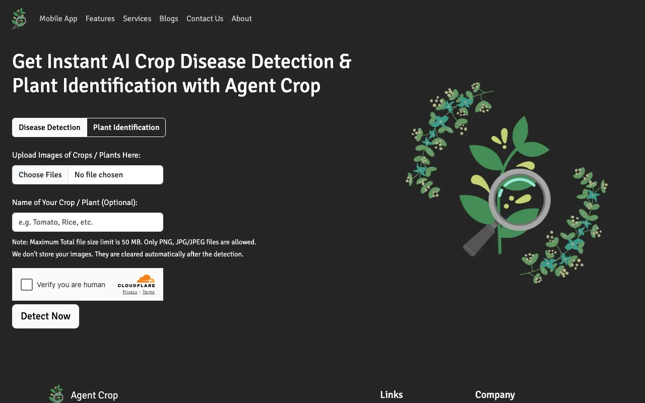 Agent Crop — preview screenshot